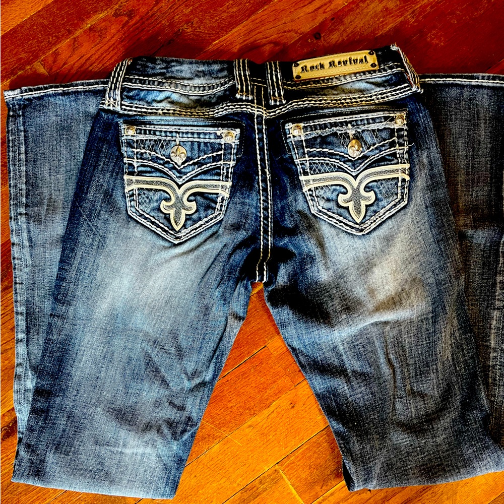 Size 26 Rock Revival Boot cut jeans